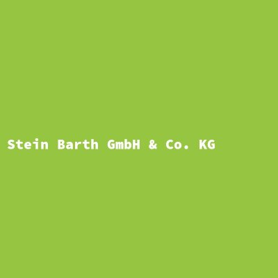 Hersteller: Stein Barth GmbH &amp; Co. KG
