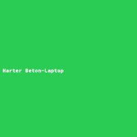 Harter Beton-Laptop