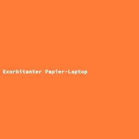 Exorbitanter Papier-Laptop