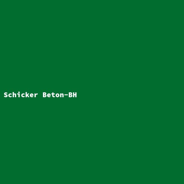 Schicker Beton-BH