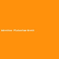 Adrettes Plutonium-Brett