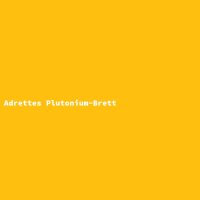 Adrettes Plutonium-Brett