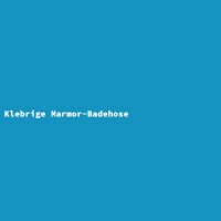 Klebrige Marmor-Badehose