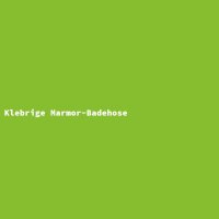 Klebrige Marmor-Badehose